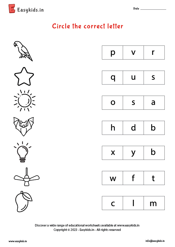 circle-the-correct-letter-worksheet
