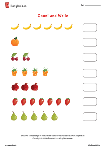 Nursery Math Worksheets EasyKids in Nursery Math Worksheets EasyKids in